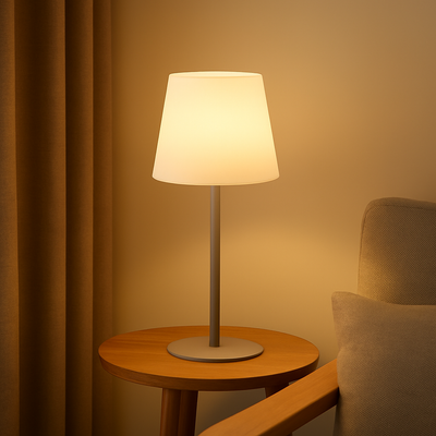 LumiGlow – Kabellose wiederaufladbare Lampe mit einstellbarer warmen Beleuchtung