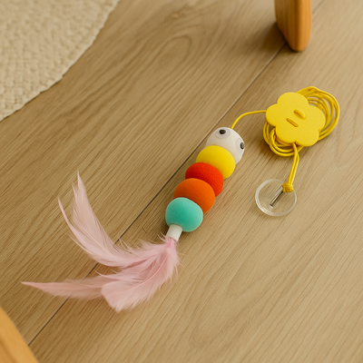 PawPlay – Herausnehmbares, hängendes, interaktives Katzenspielzeug für unendlichen Spaß