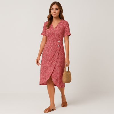 Amélie Ärmellose Blumen Maxikleid – Elegantes Abendkleid