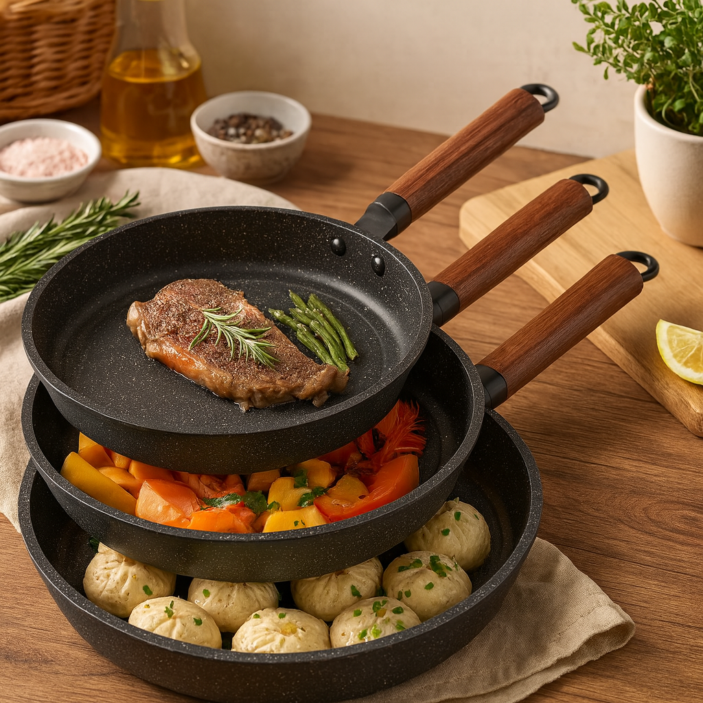 Calden | Antihaft-Bratpfanne für Induktion und Gas