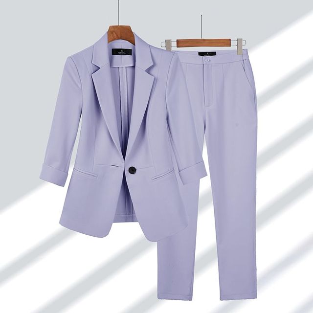 Rosangela | Elegantes Vielseitiges Damen Blazer- und Hosen-Set