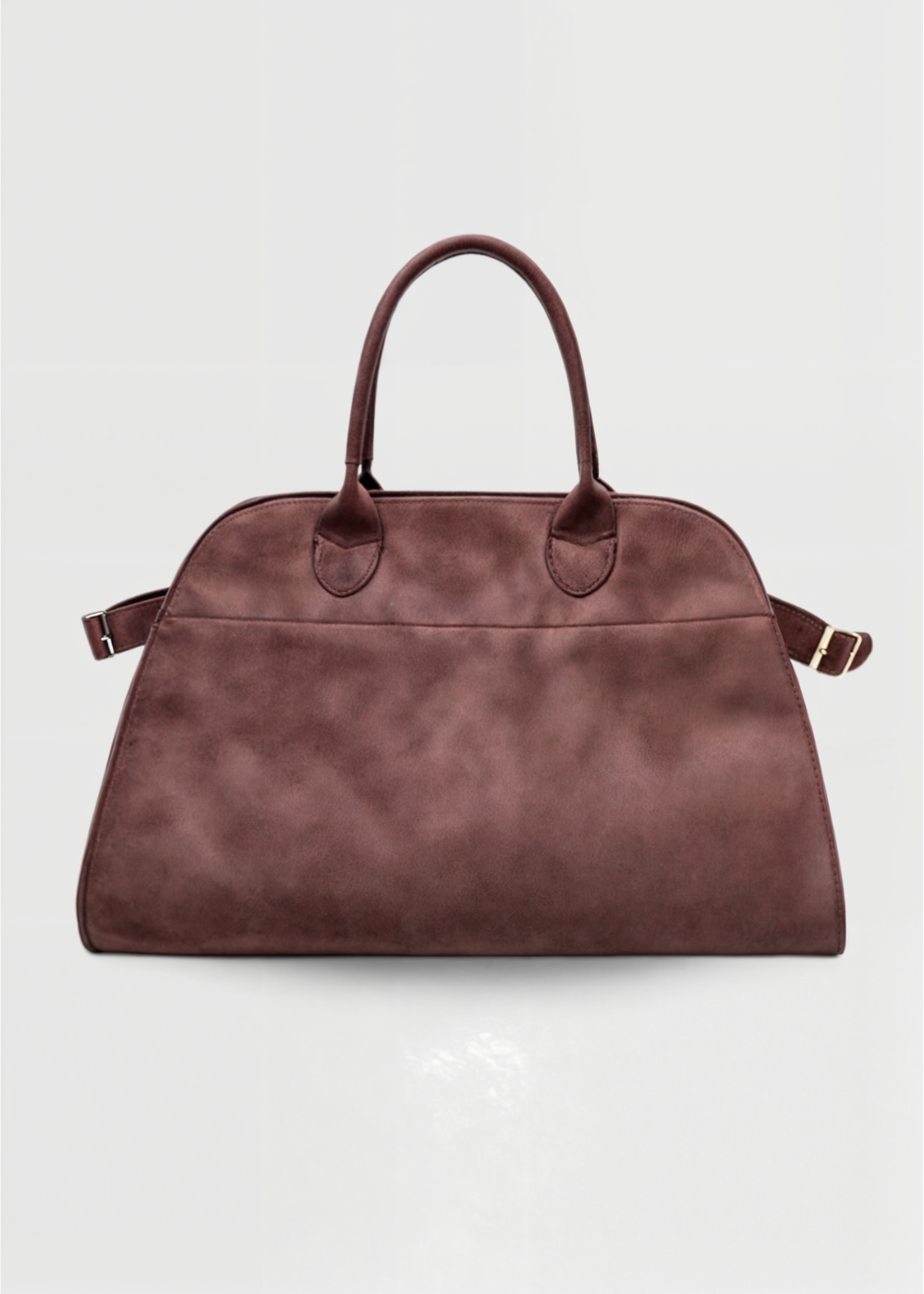 Vegane Wildleder Schultertasche Damen – Kleine Handtasche mit Magnetverschluss