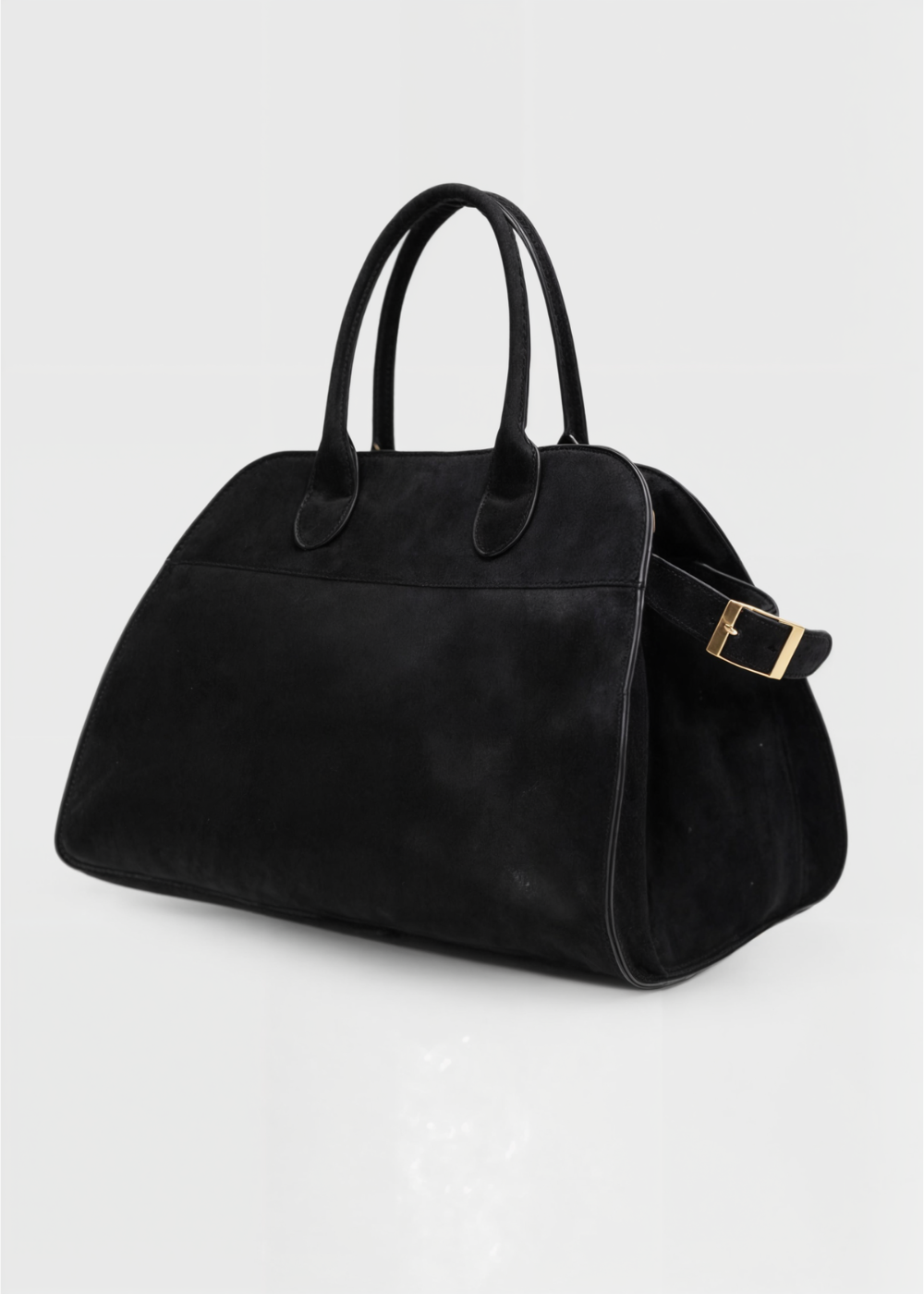 Vegane Wildleder Schultertasche Damen – Kleine Handtasche mit Magnetverschluss