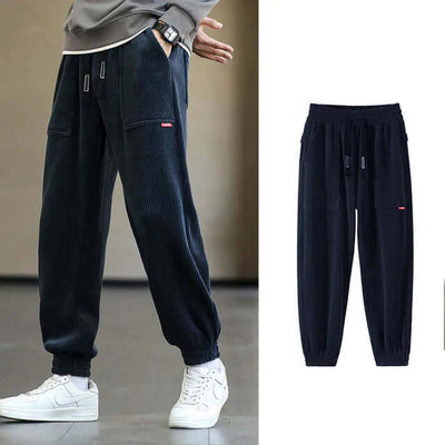 Cord-Jogginghose | Locker sitzend | Kordelzug | Jogginghose | Herrenhose