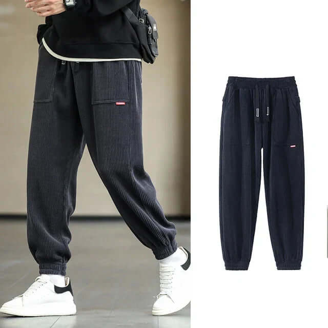 Cord-Jogginghose | Locker sitzend | Kordelzug | Jogginghose | Herrenhose