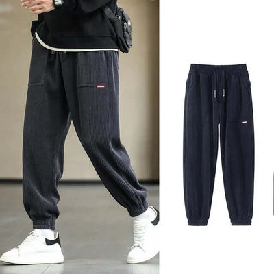 Cord-Jogginghose | Locker sitzend | Kordelzug | Jogginghose | Herrenhose