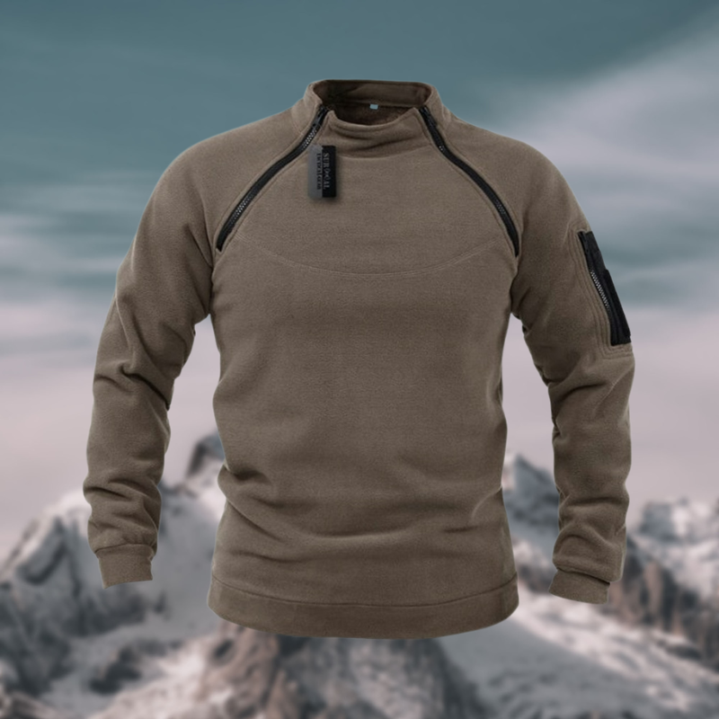 Pullover Herren Fleece Mit Reißverschluss | Outdoor Komfort