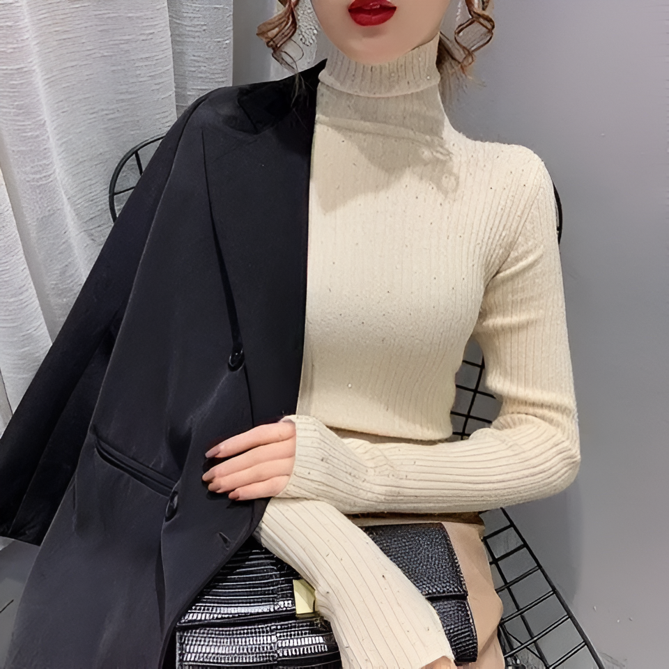 Eulalia | Polo-Shirt mit Diamantverzierung