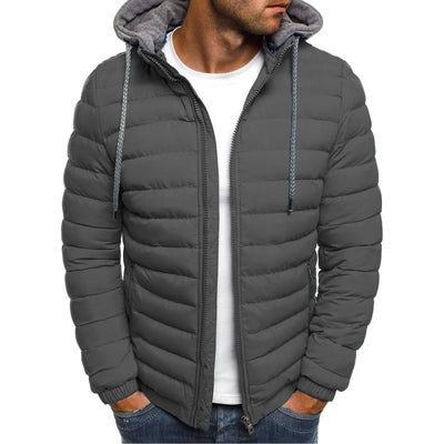 Daunenjacke | Kapuzenjacke | Leichtgewicht | Pufferjacke | Winterjacke für Herren