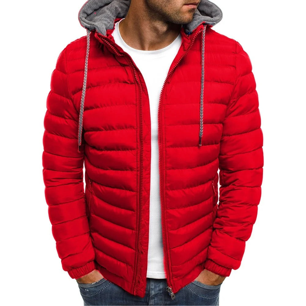 Daunenjacke | Kapuzenjacke | Leichtgewicht | Pufferjacke | Winterjacke für Herren