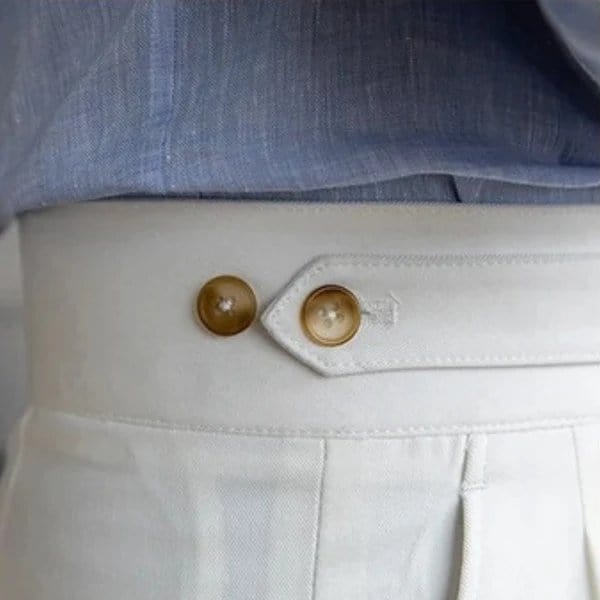 Mayfair™ | Maßgeschneiderte Hose mit Knöpfen