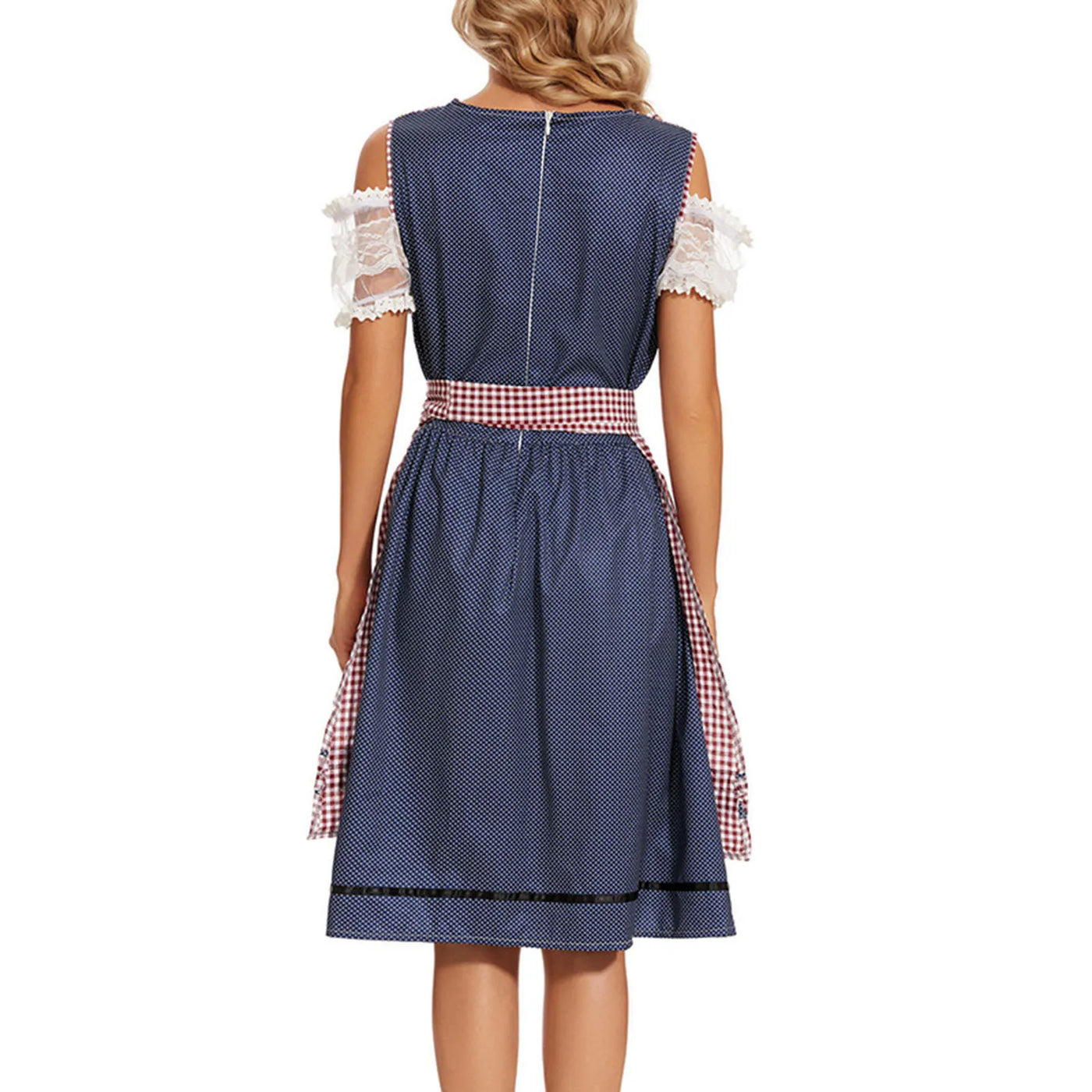 Damen Traditionelles Deutsch Oktoberfest Dirndl Kleid