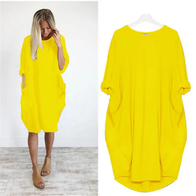 Cute flowy kleid für frauen