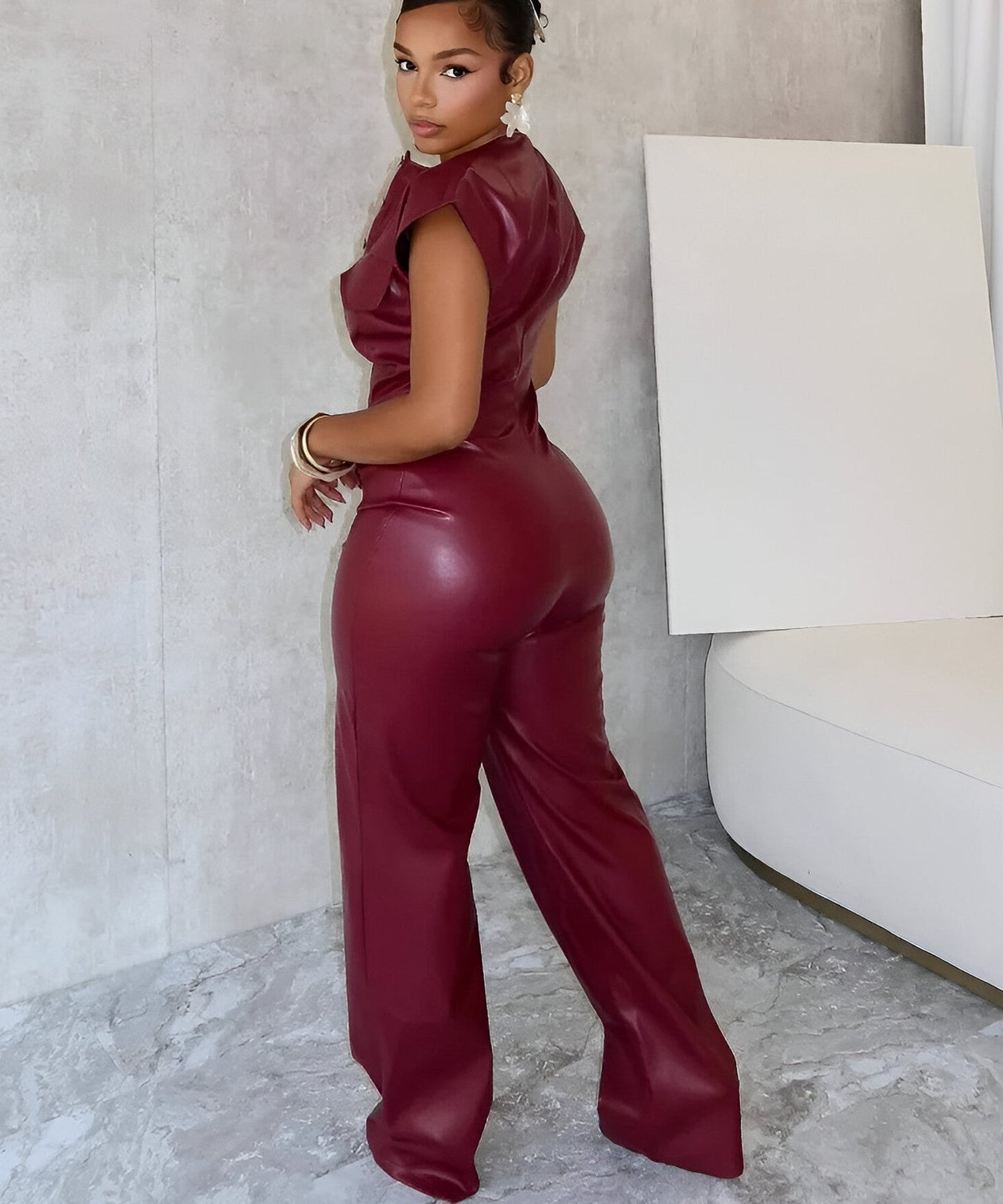 Anoushka | Sexy Herbst Rüschensprunganzug