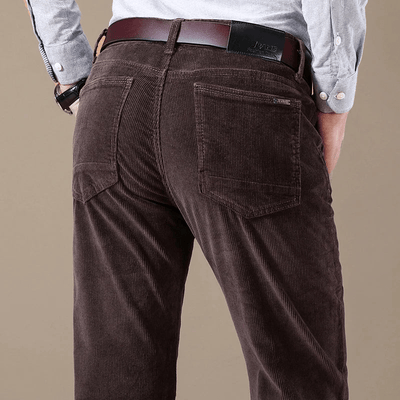 Bequeme Hosen für Herren - Elastische Corduroy Hose