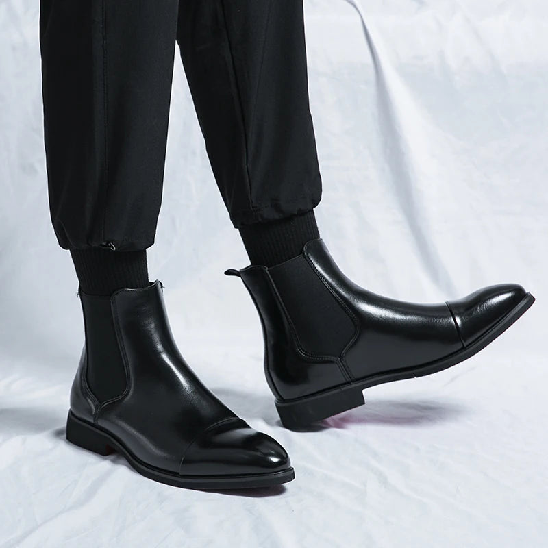 Elegante Chelsea Stiefel in Braun für Stilbewusste