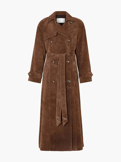 Eleganter Trenchcoat in taillierter Silhouette