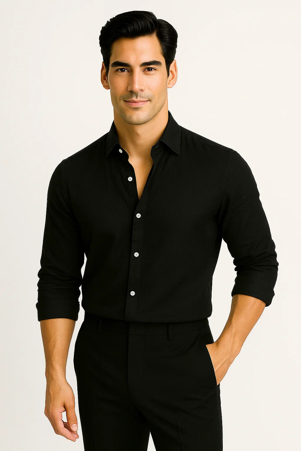 Elegantes Herren Sommerhemd