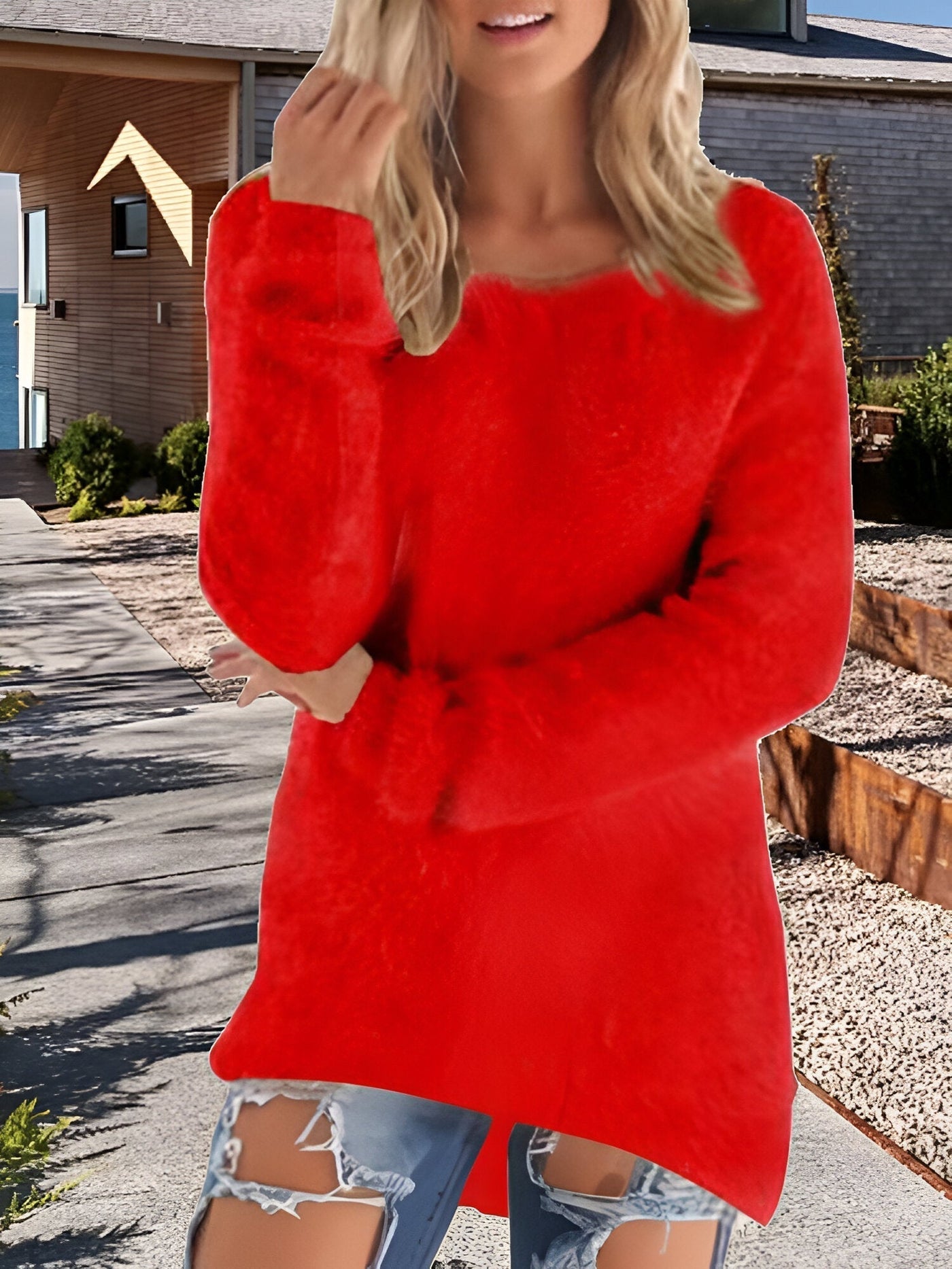 Gestrickter Vintage-Pullover für Damen | Ideal für alle Jahreszeiten