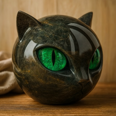 Felora | Katzenkopf-Skulptur