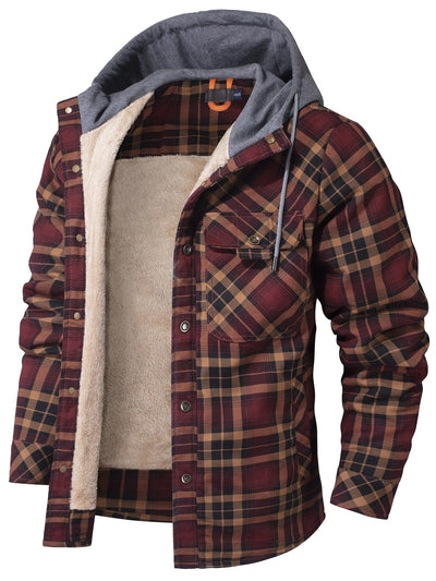 Flanelljacke | Kapuzenjacke | Karojacke | Fleecejacke | Winterjacke für Herren