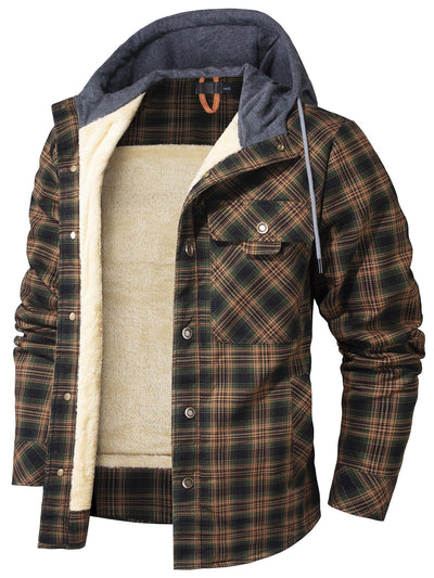 Flanelljacke | Kapuzenjacke | Karojacke | Fleecejacke | Winterjacke für Herren