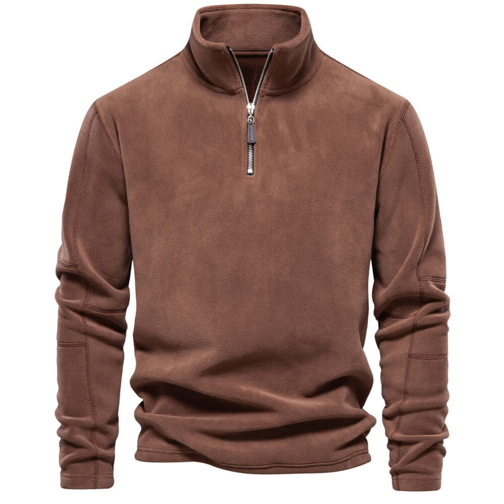 Fleece Pullover - Half Zip - Warm - Quarter Zip Fleece - Fleece für Männer