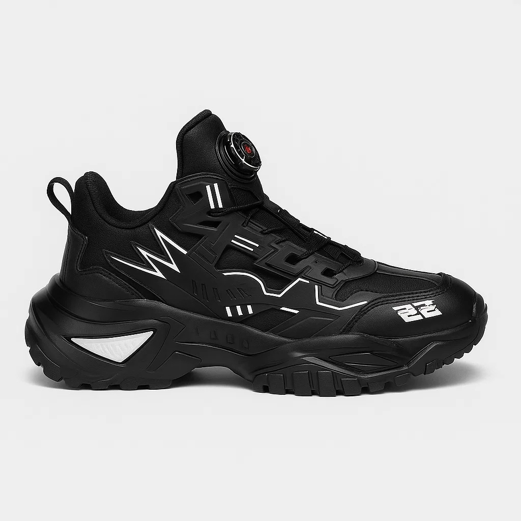 G3 Schwarze Chunky Sneakers