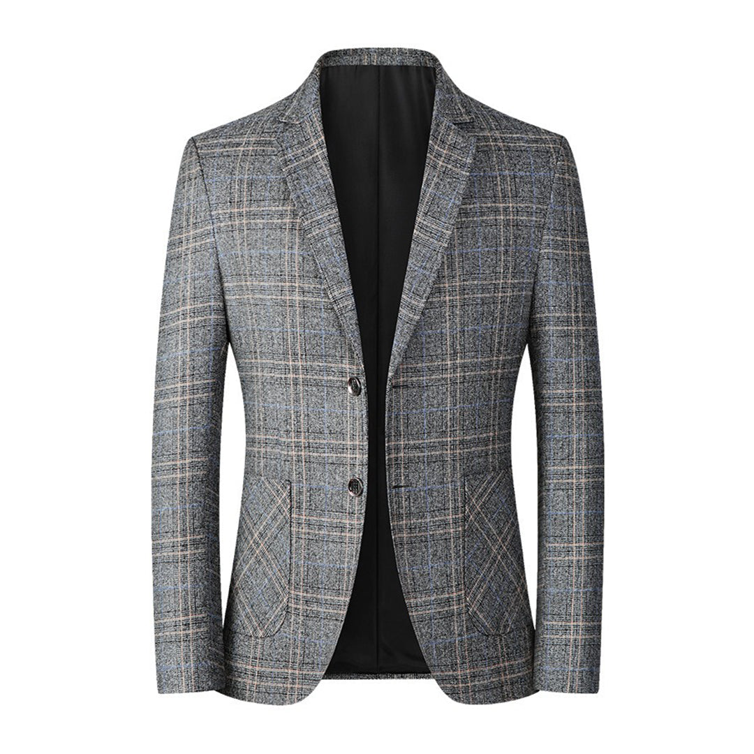 Karierter Blazer für Herren