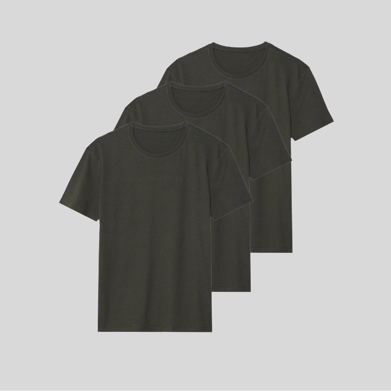 GREEN 3er-Pack - PREMIUM-FIT-SHIRTS®