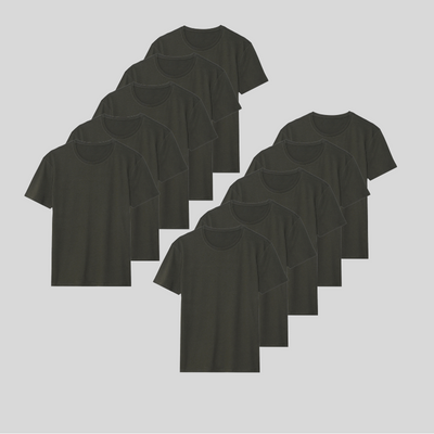 GREEN 10er-Pack - PREMIUM-FIT-SHIRTS®