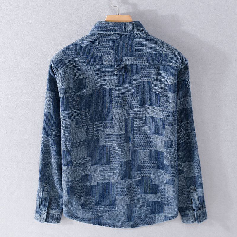 Leichte Button Up Jacke für Herren