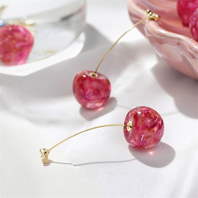„Pink Cherry“ Ohrringe