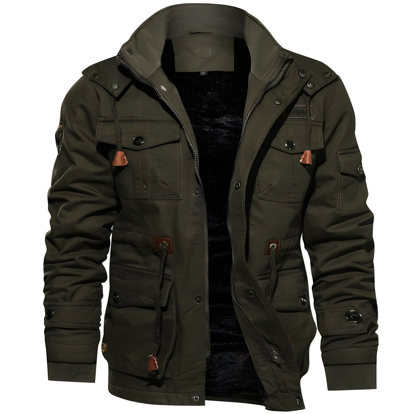 Winterjacke Herren Outdoor Warm | Pufferjacke Vielseitig