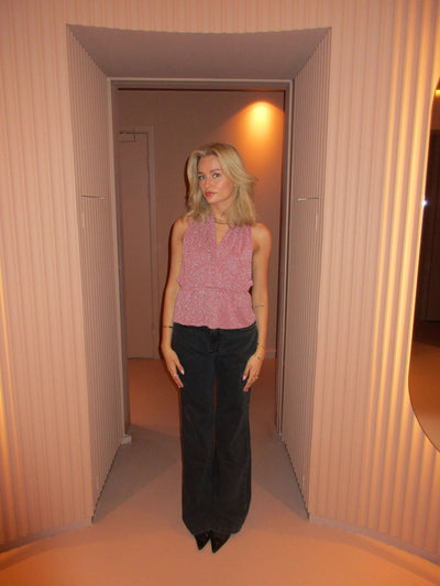 Damen-Trägertop Glänzendes Wildleder - Schick und Partytauglich