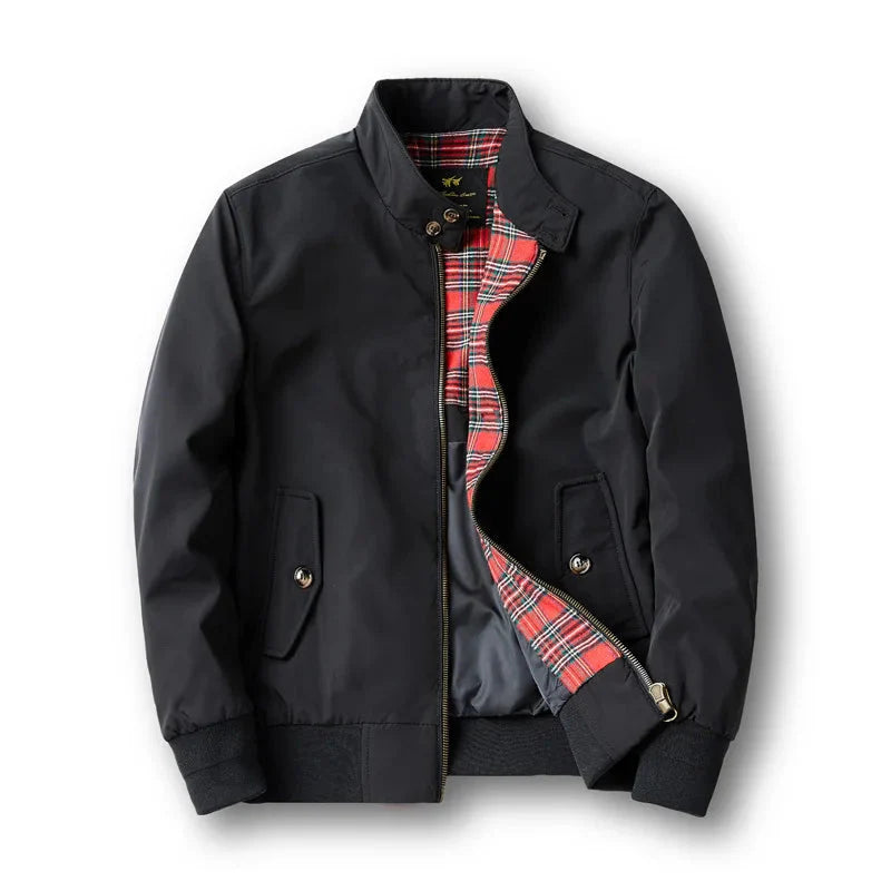 Harrington-Jacke | mit Reißverschluss | Herbst | Bomberjacke | Herrenjacke