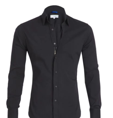 Hemd | Hemd mit Reißverschluss | Langarm | Hemd mit Knöpfen | Herrenhemden