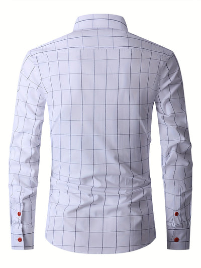 Hemd | Langarm | Slim Fit | Oxford Hemd | Herren-Knopfleistenhemd