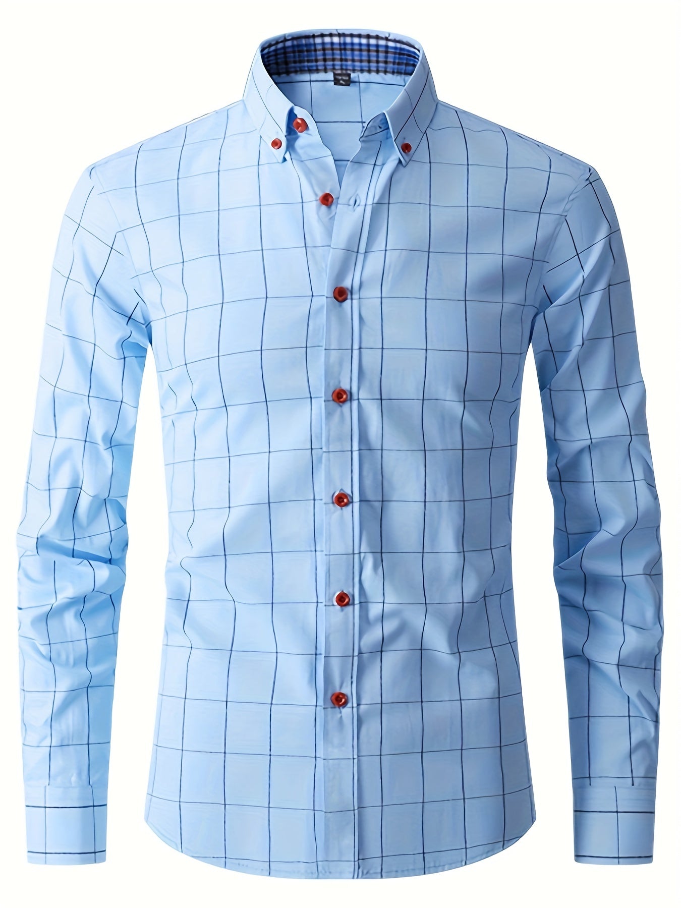 Hemd | Langarm | Slim Fit | Oxford Hemd | Herren-Knopfleistenhemd