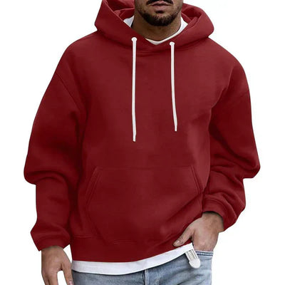 Herren Hoodie | Bequem | Tasche | Pullover Hoodie | Herrenbekleidung