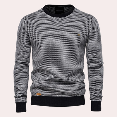 Herren Pullover | Rundhalsausschnitt | Regular Fit | Strickpullover | Herrenbekleidung