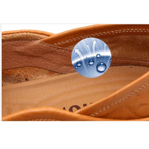 Herren-Slipper | Bequem | Slip-On | Leder-Slipper | Herrenschuhe