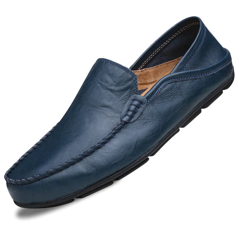 Herren-Slipper | Bequem | Slip-On | Leder-Slipper | Herrenschuhe