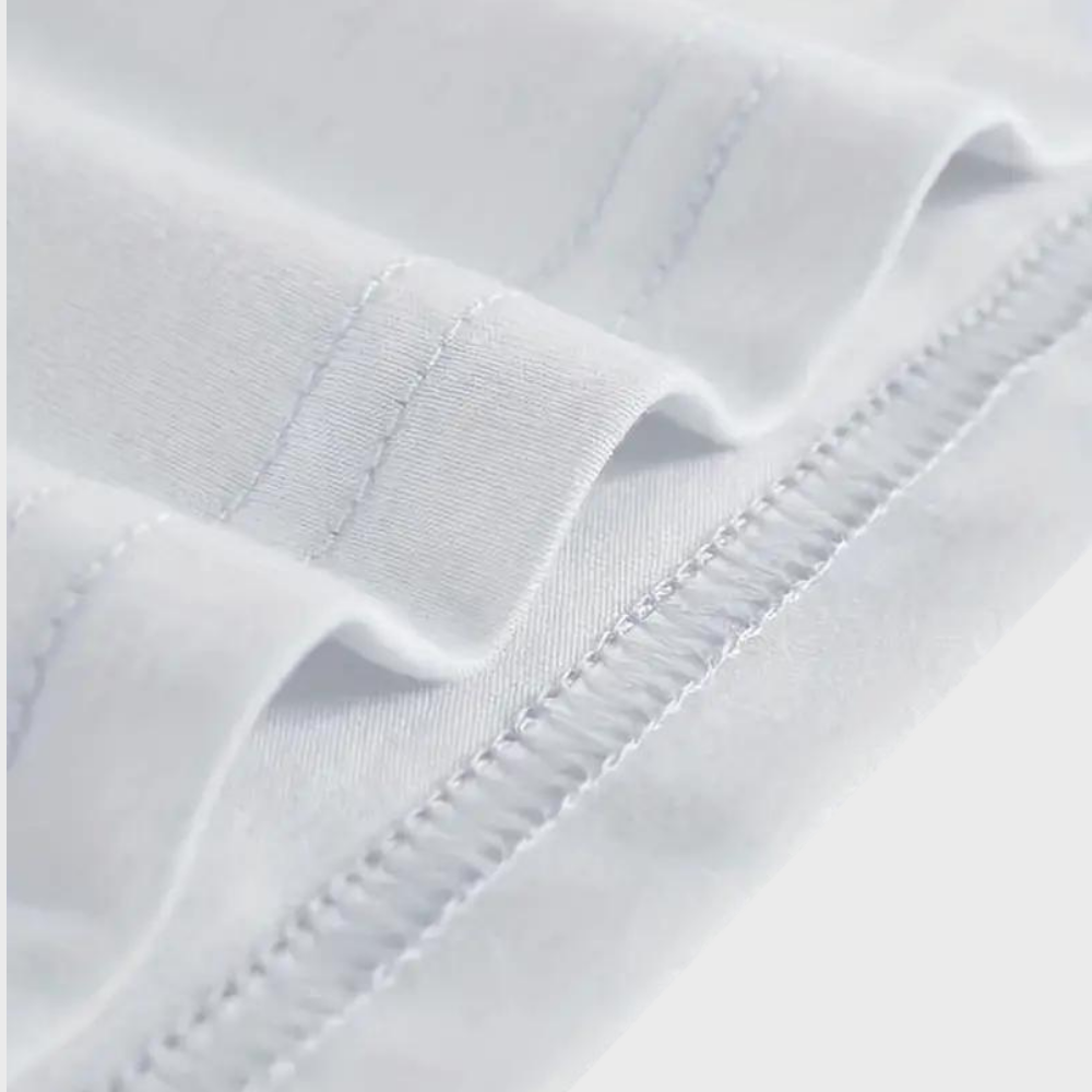 Herren T-Shirt - Palmenprint - Relaxed Fit - T-Shirt mit Rundhalsausschnitt - Herrenbekleidung