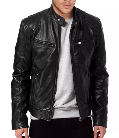 Herren Elegante Kragenjacke