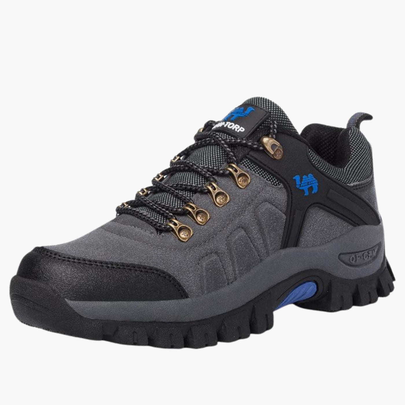 Herren Wanderschuhe mit Schnürverschluss und rutschfester Profilsohle