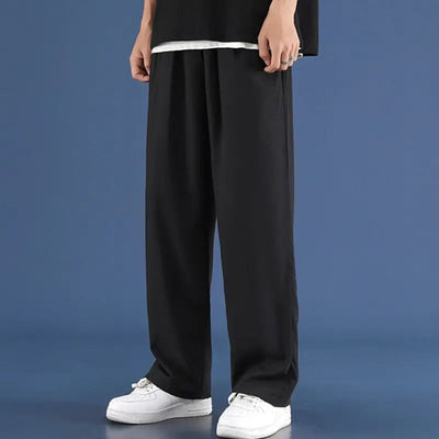 Herrenhosen | Casual | Loose Fit | Straight Leg Pants | Wide Leg Joggers