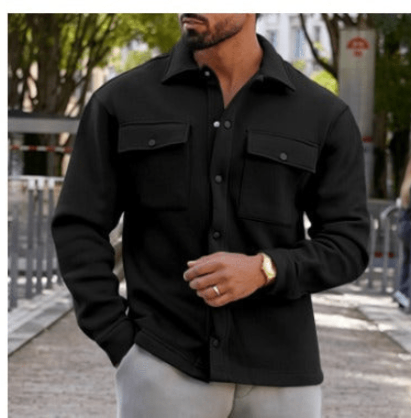 Herrenjacke Leichtgewicht Modern Slim Fit
