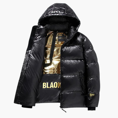 Herren jacke mit Kapuze und Frontreißverschluss