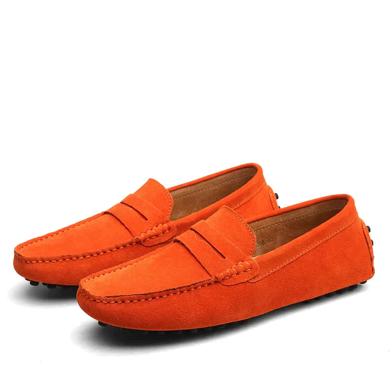 Loafers aus Wildleder im Italienischen Stil